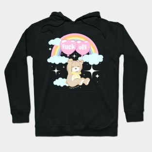 F*ck Off Teddy Bear Hoodie